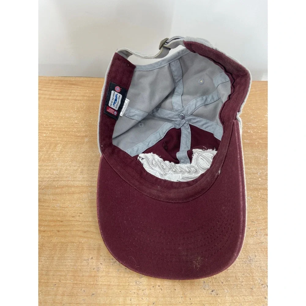 Top of the World Mississippi State Bulldogs Dawgs Maroon Gray Adjustable Hat Cap